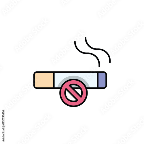 No Smoking vector icon