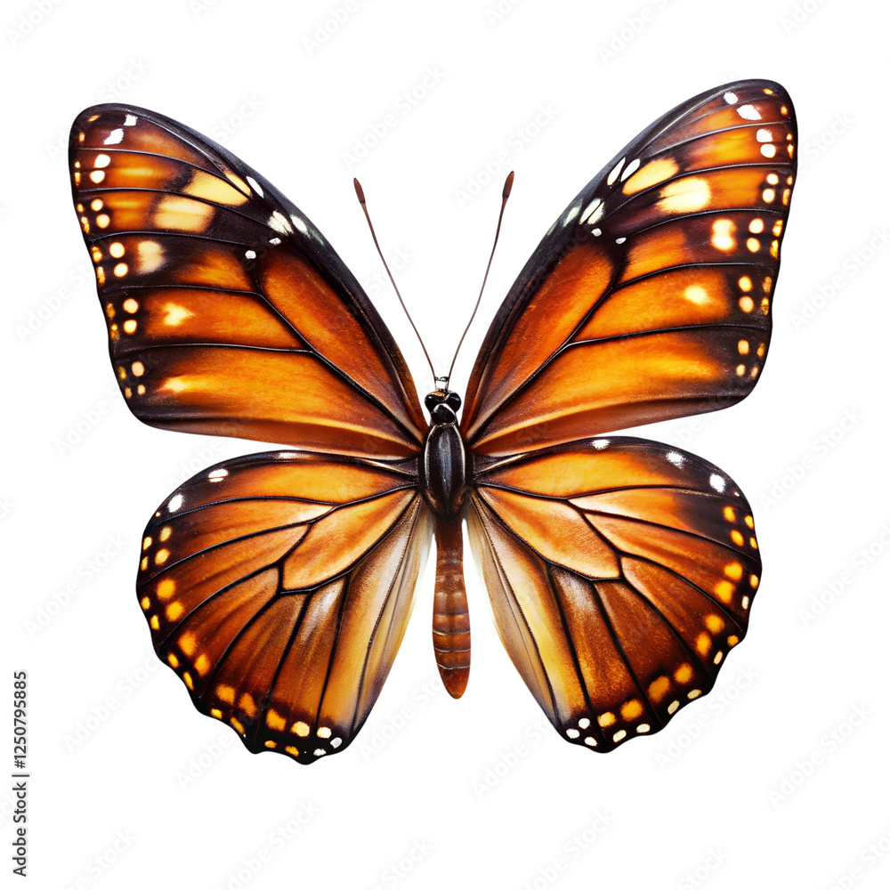 Butterflies isolated on Transparent Background. Butterflies isolated on Transparent Background.