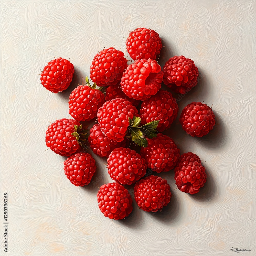 Fresh Red Raspberries Close Up Studio Shot Pile of Summer Berries Delicious Fruit Fresh Red Raspberries Close Up Studio Shot Pile of Summer Berries Delicious Fruit
