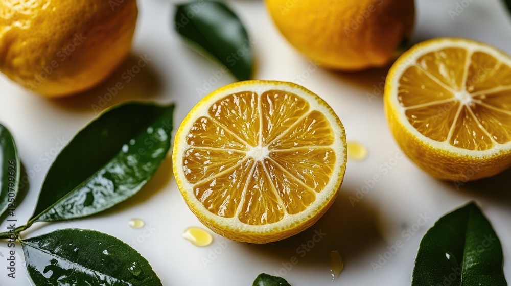 Fresh green limes sit on a light background, Fresh green limes sit on a light background,