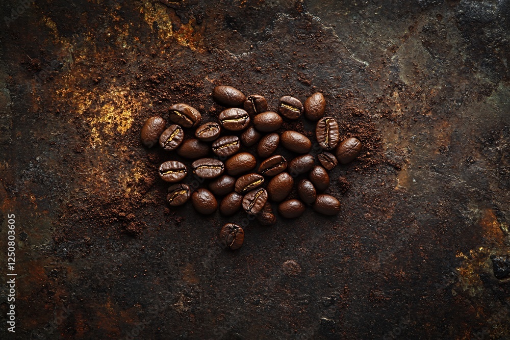 coffee beans on wooden background coffee beans on wooden background
