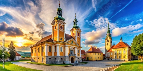 Church Murska Sobota, Slovenia - Architectural Masterpiece photo