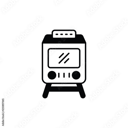 Train vector icon