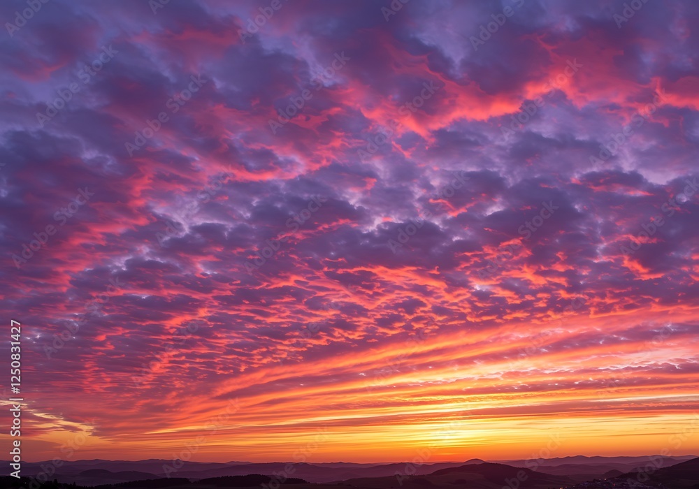 Fototapeta premium sunset over the sea