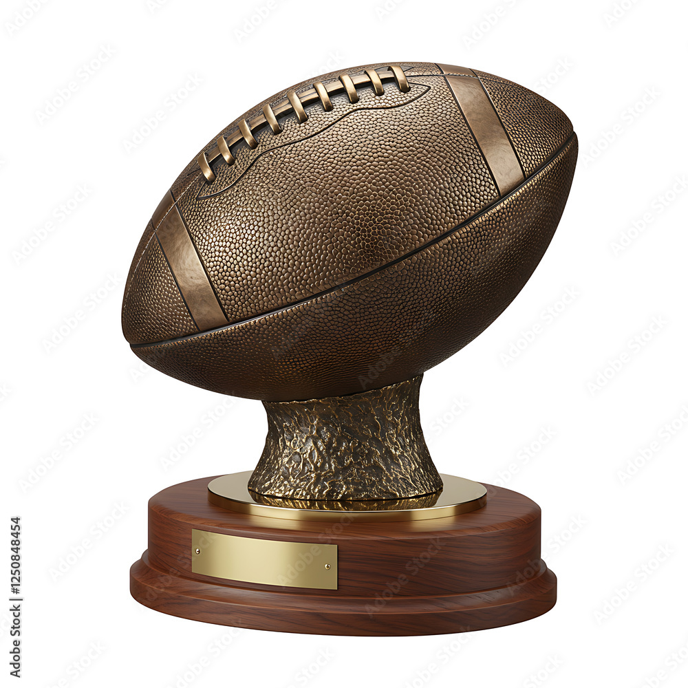 Bronze American Football Trophy Award Bronze American Football Trophy Award