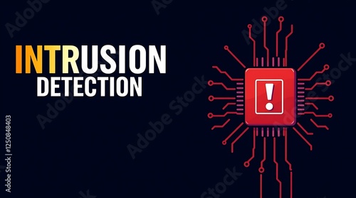  IDS, ips, Tls, ybersecurity concept of INTRUSION DETECTION, Network security, Cyber threat, Digital protection, Cyber attack prevention, Security warning