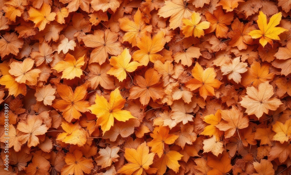 Vibrant autumn leaves on the ground Vibrant autumn leaves on the ground