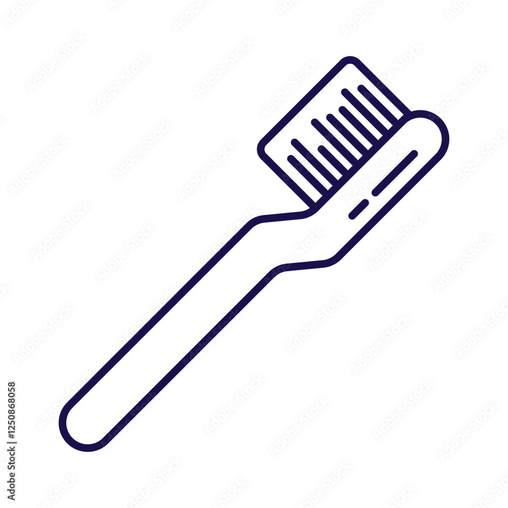 A minimalistic outline icon of a toothbrush dental Ideal for medical, healthcare, and dentistry-related designs. A minimalistic outline icon of a toothbrush dental Ideal for medical, healthcare, and dentistry-related designs.