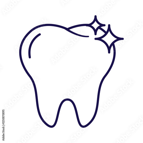 A minimalistic outline icon of a dental chair Ideal for medical, healthcare, and dentistry-related designs.