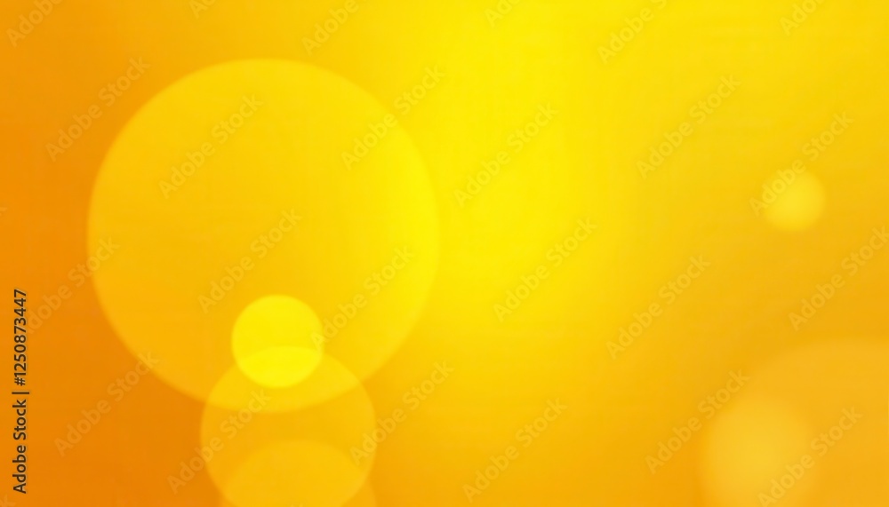 Abstract blurred yellow background with bokeh Abstract blurred yellow background with bokeh