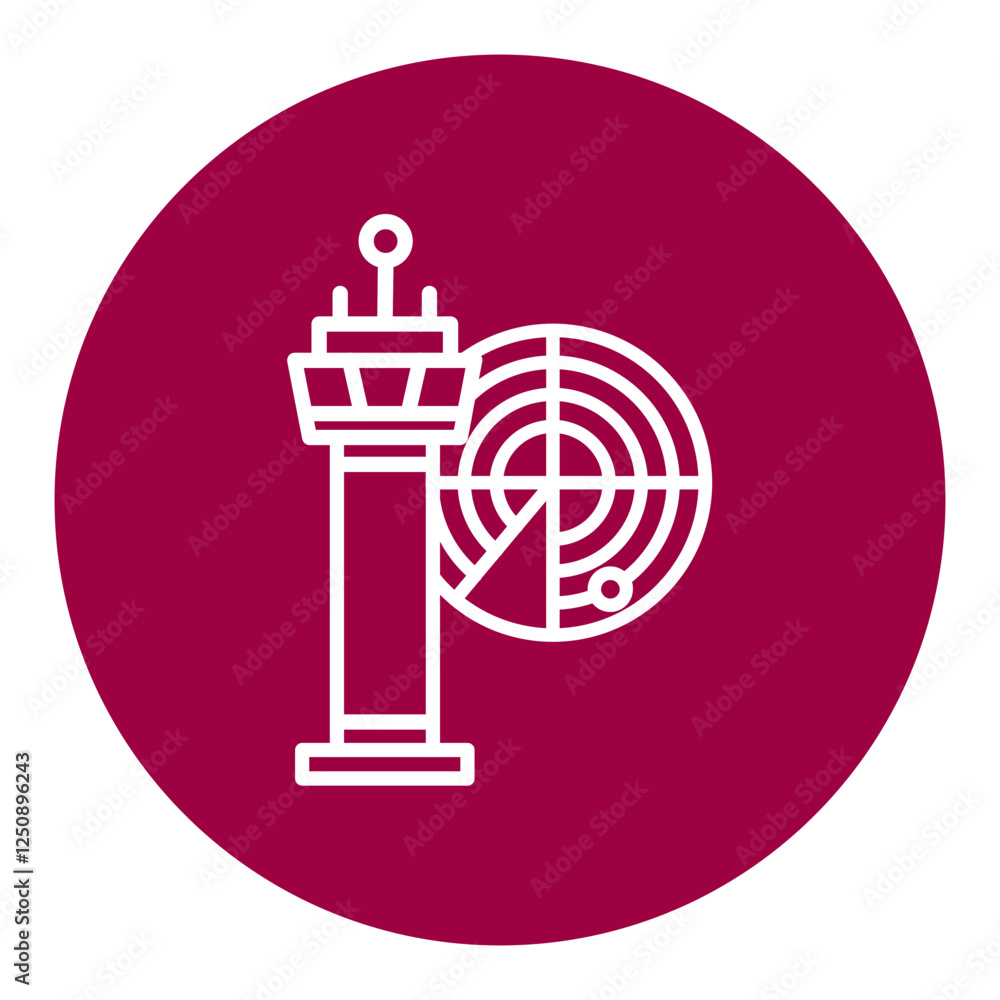 Air Traffic Control Icon Air Traffic Control Icon