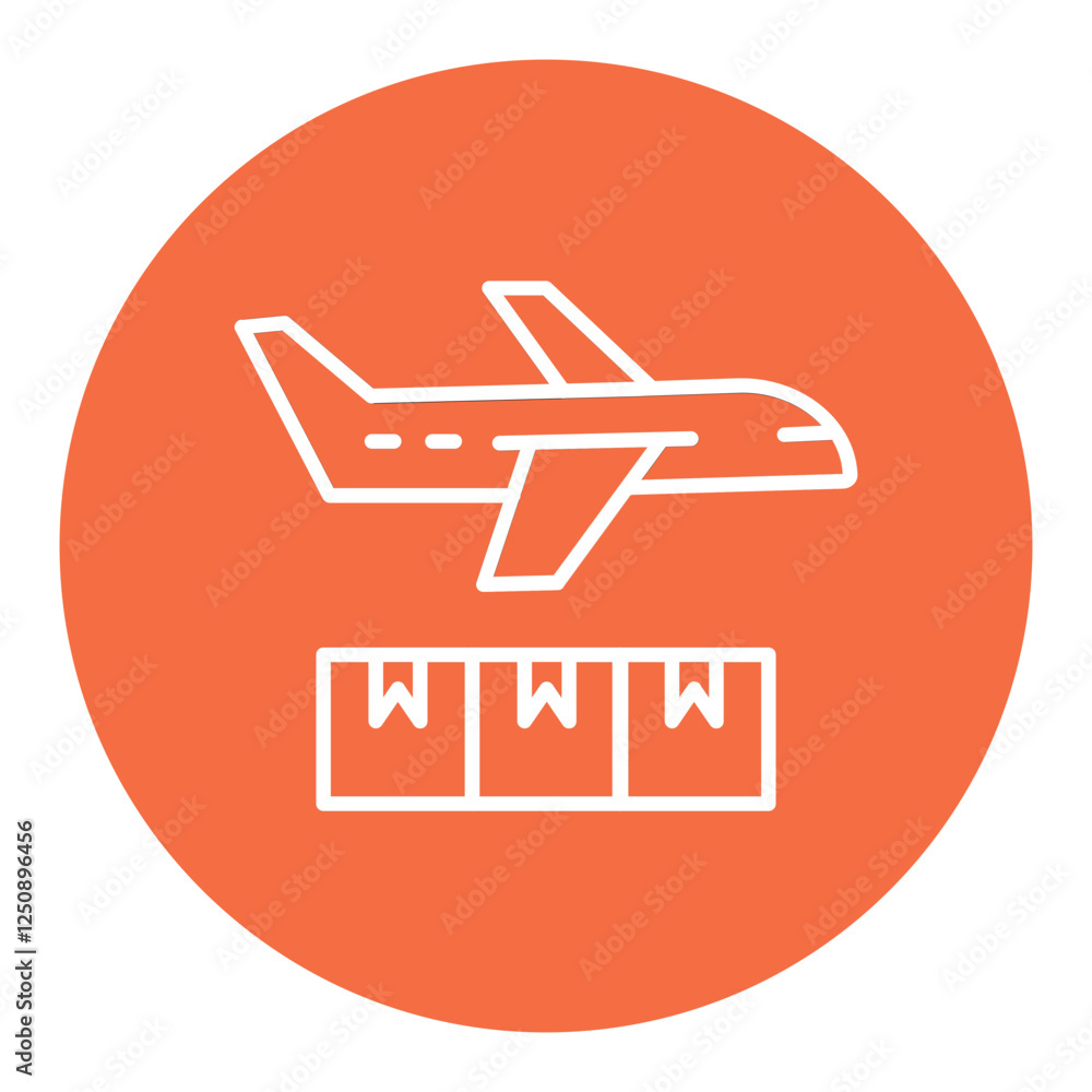 Cargo Plane Icon