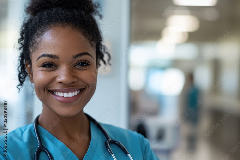 A medical professional in a hospital setting, perfect for healthcare and medicine-related themes A medical professional in a hospital setting, perfect for healthcare and medicine-related themes