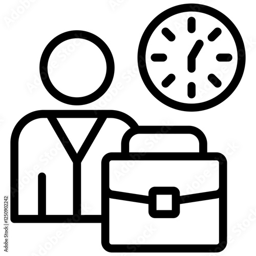 Temporary Outline Icon