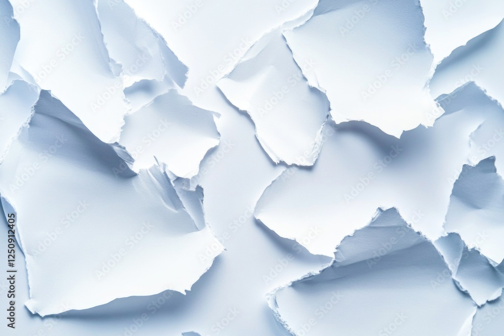 A detailed shot of a torn or worn paper with creases and folds, suitable for use in education, research, or design projects A detailed shot of a torn or worn paper with creases and folds, suitable for use in education, research, or design projects