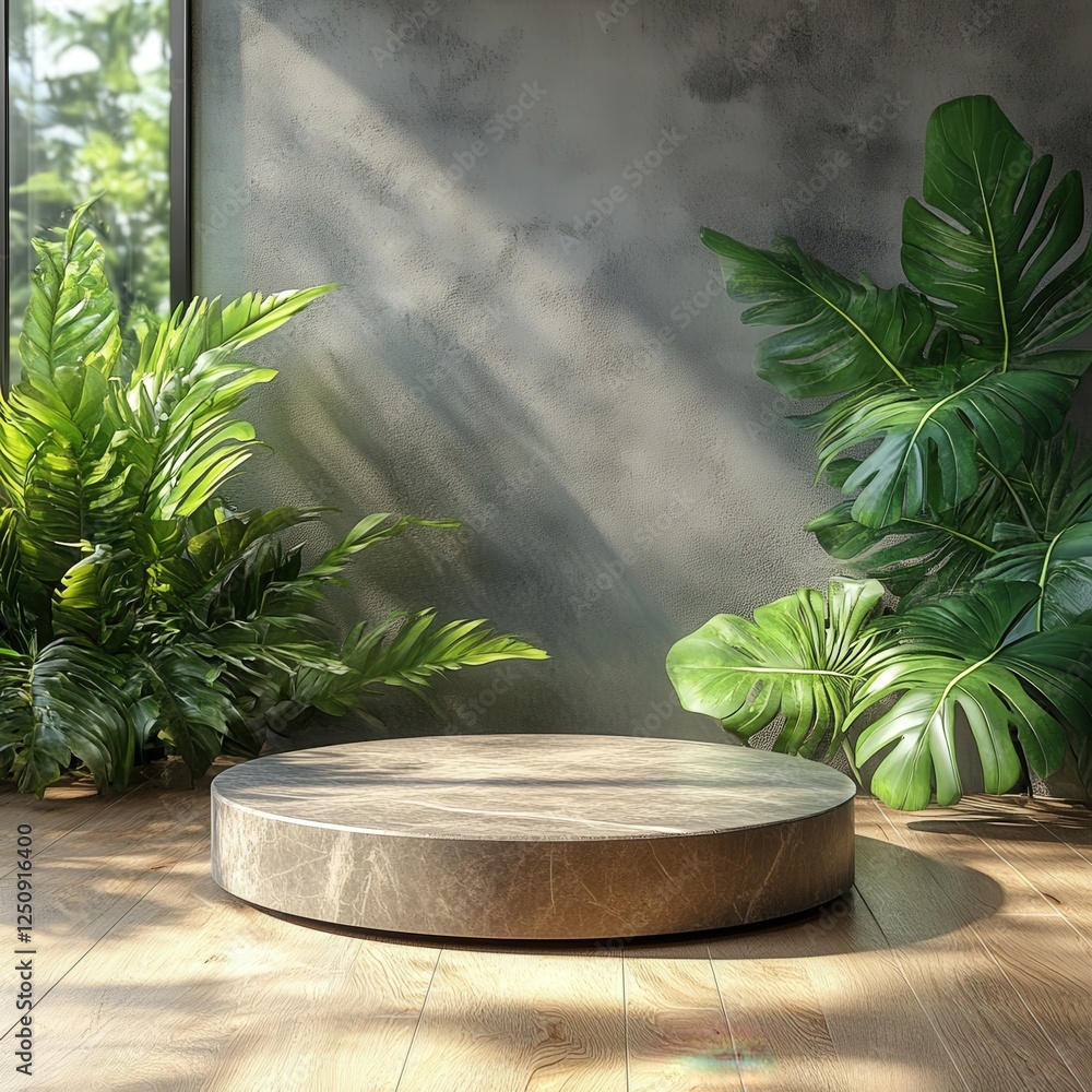 Natural Product Display Podium. Natural Product Display Podium.