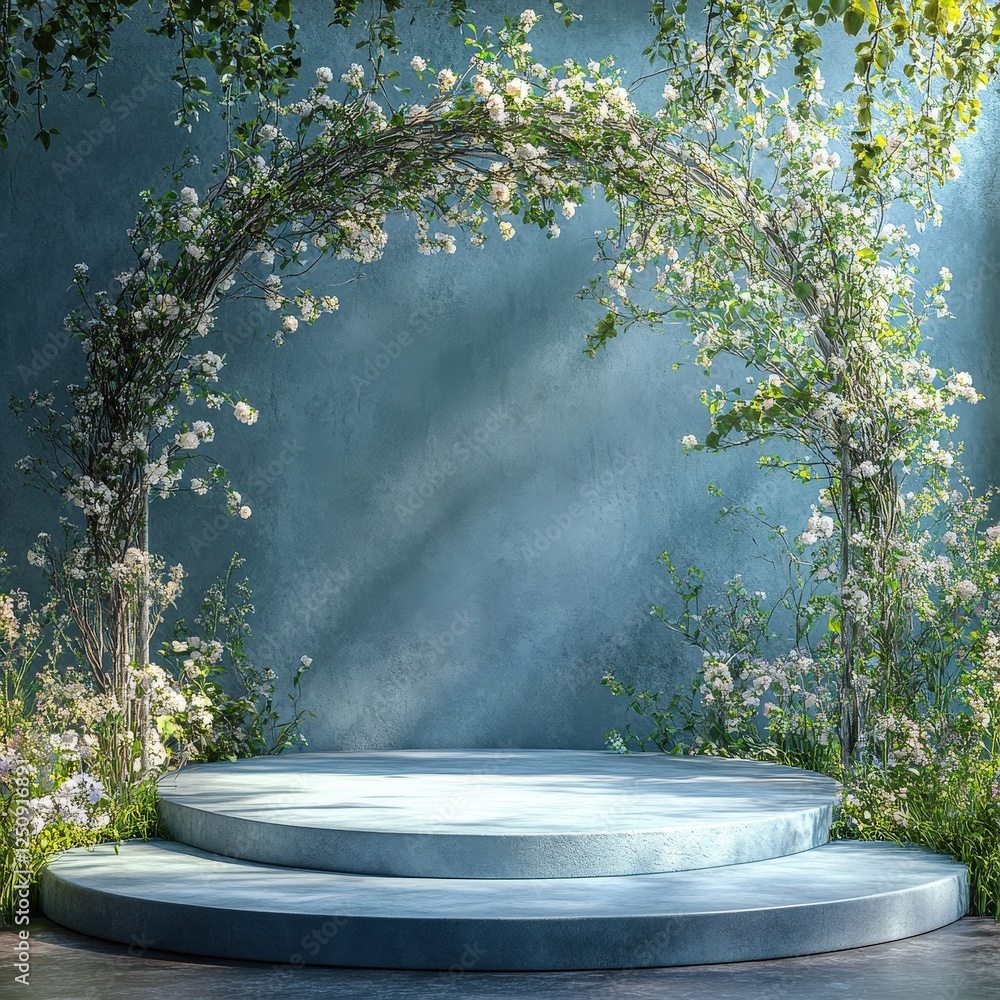 Floral Arch Podium. Floral Arch Podium.