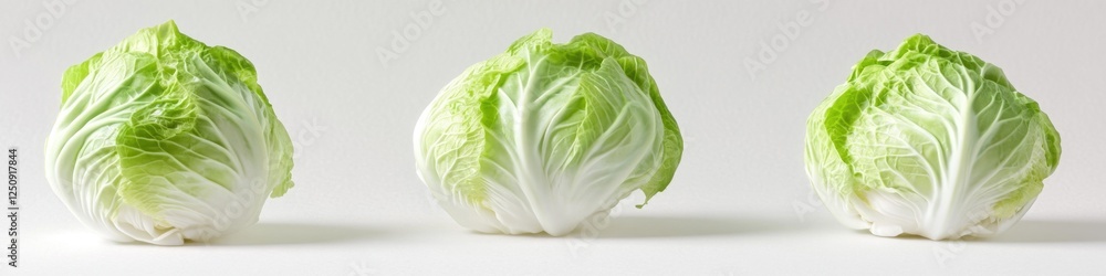 Fresh lettuce leaves, a simple still life arrangement Fresh lettuce leaves, a simple still life arrangement