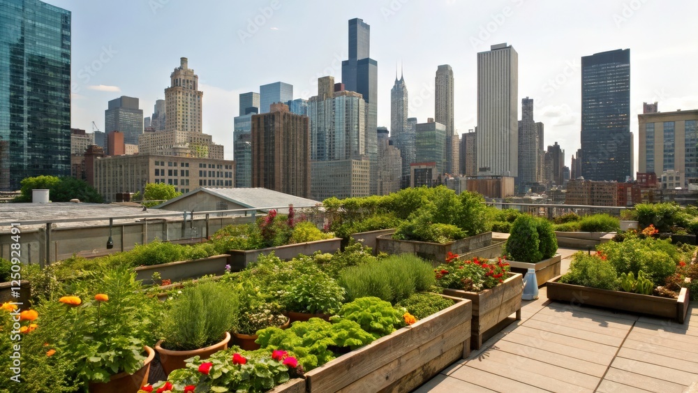 Urban Rooftop Garden Urban Rooftop Garden
