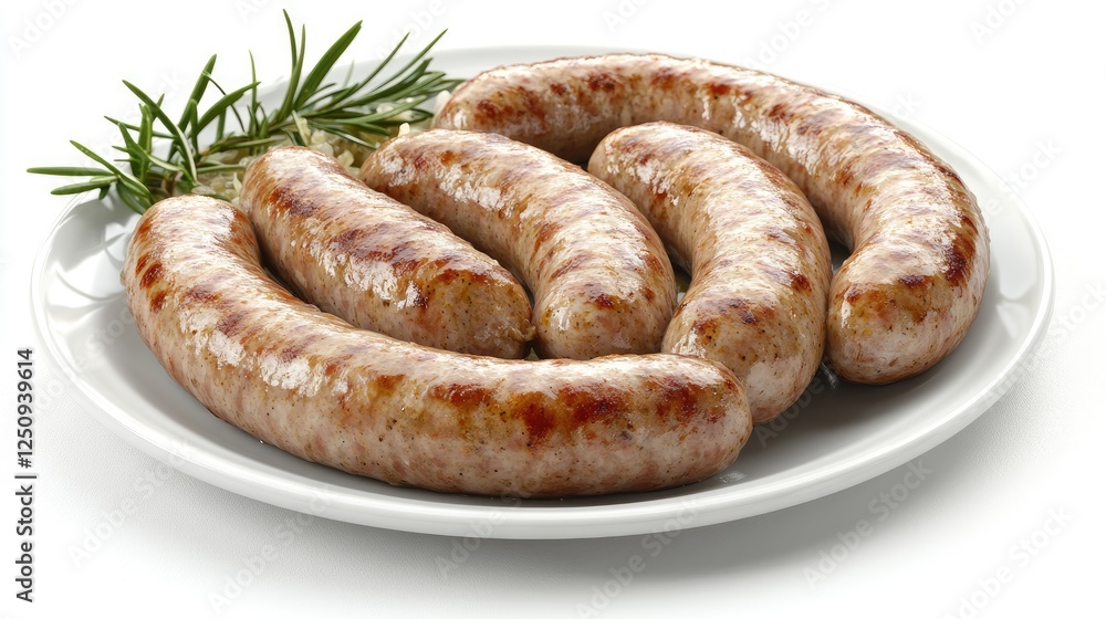 Grilled Sausages with Rosemary Grilled Sausages with Rosemary
