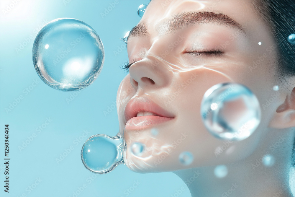 Moisturizer and skincare serum's precision and efficacy. Moisturizer and skincare serum's precision and efficacy.