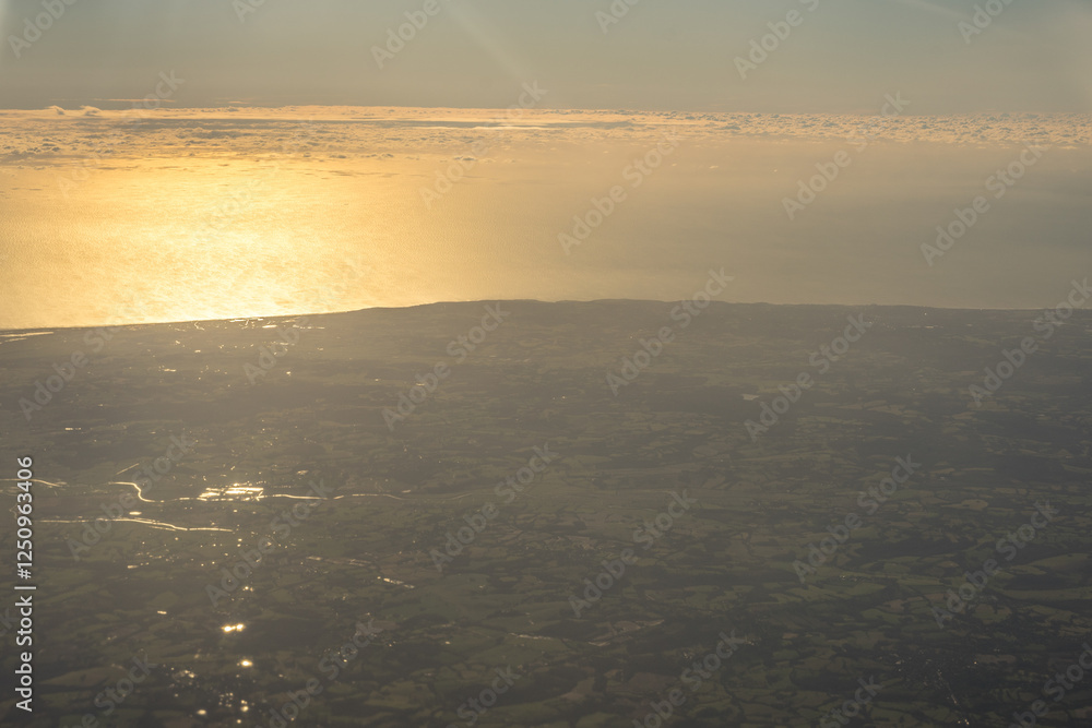 London, United Kingdom, England, a view of the ocean