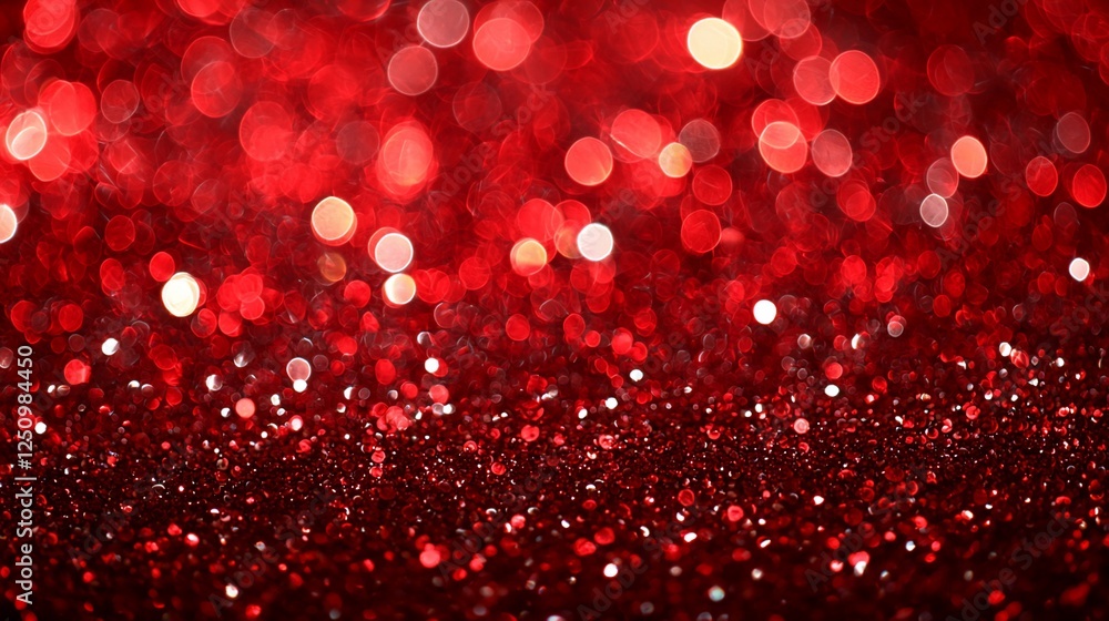 Red glitter bokeh background texture. Red glitter bokeh background texture.