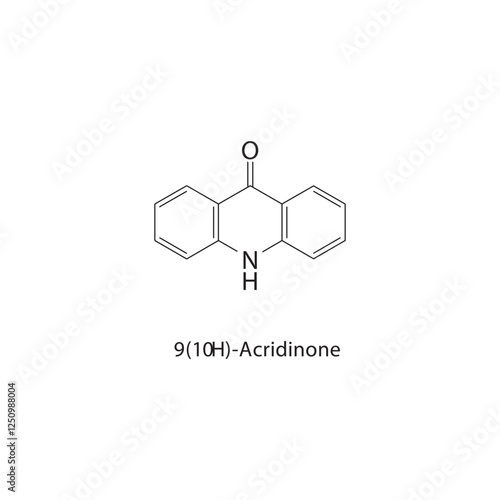 Alloxantin skeletal structure.Organic compound compound schematic illustration. Simple diagram, chemical structure.