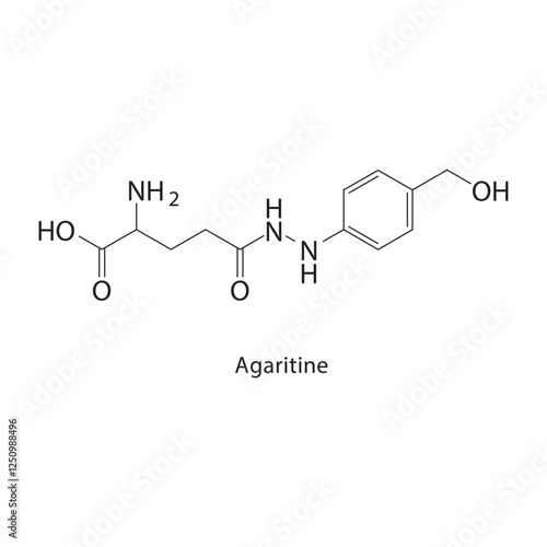 Allyl 2-furancarboxylate skeletal structure.Furan derivative compound schematic illustration. Simple diagram, chemical structure.