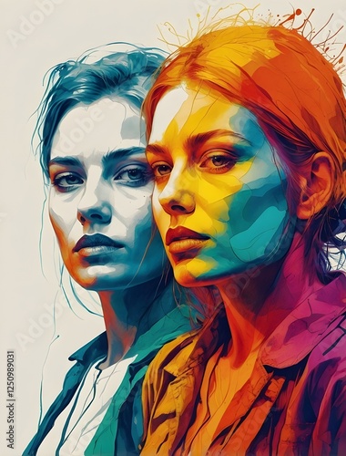 portrait of a young woman