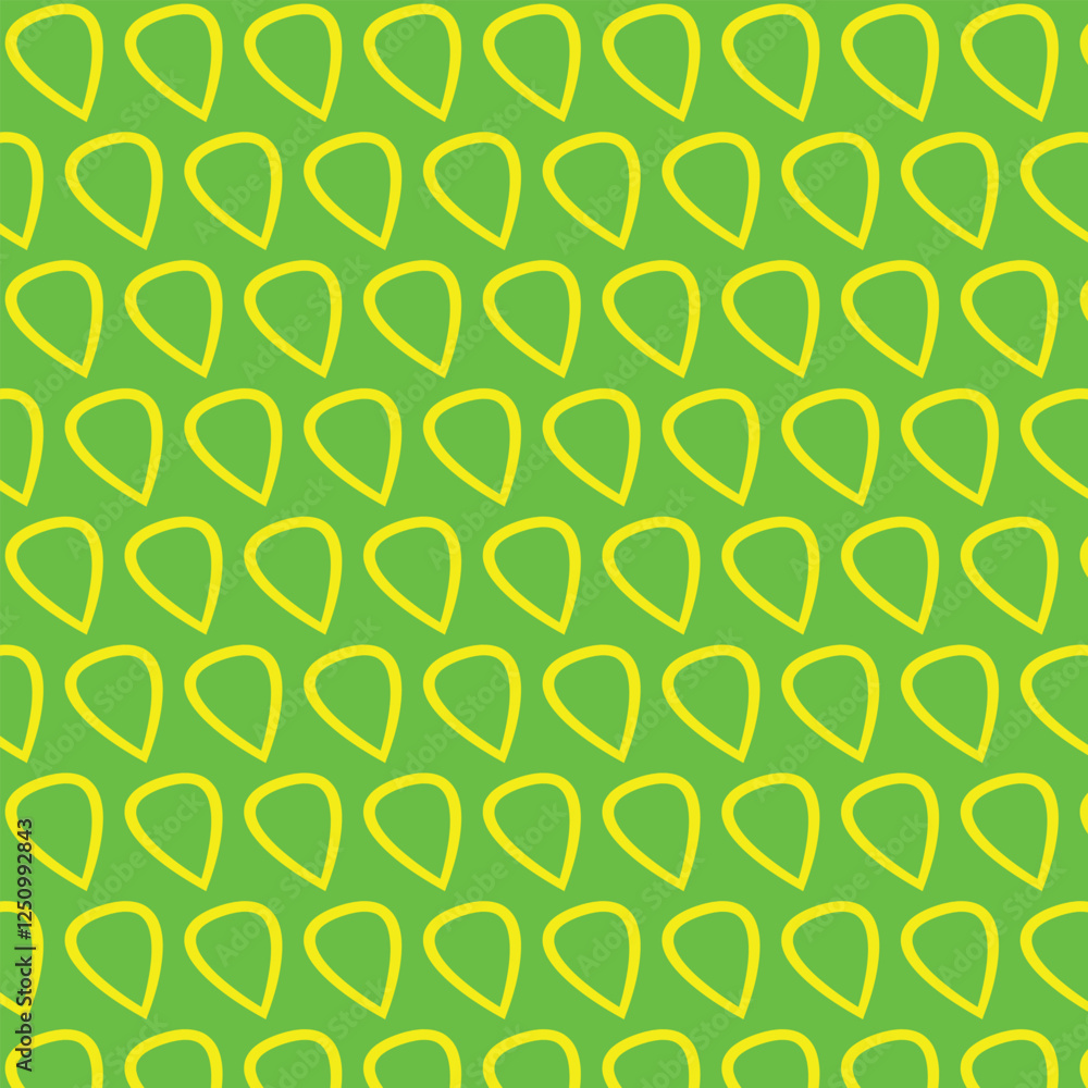 Obraz premium seamless pattern with green leaves