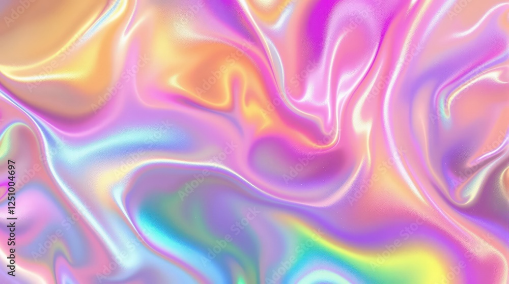 Obraz premium Iridescent fabric background