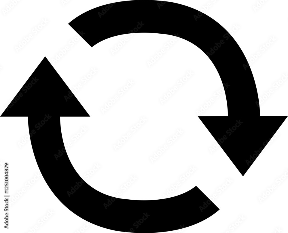 Refresh icon.Containing data, strategy, planning, research solid icons collection. Vector illustration. For website design, logo, app, template, ui. Refresh sign, reload sign. Circular arrows. Refresh icon.Containing data, strategy, planning, research solid icons collection. Vector illustration. For website design, logo, app, template, ui. Refresh sign, reload sign. Circular arrows.