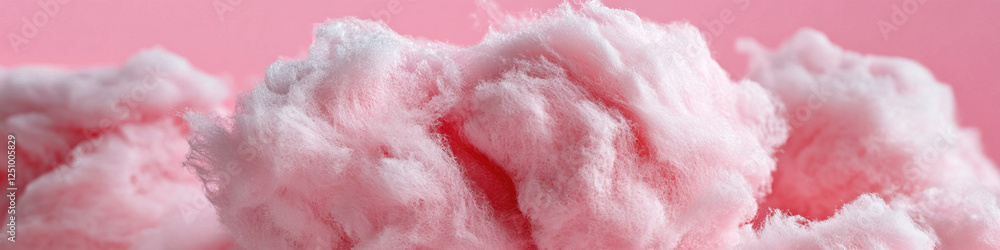Fototapeta premium Pink Cotton Candy Close-up