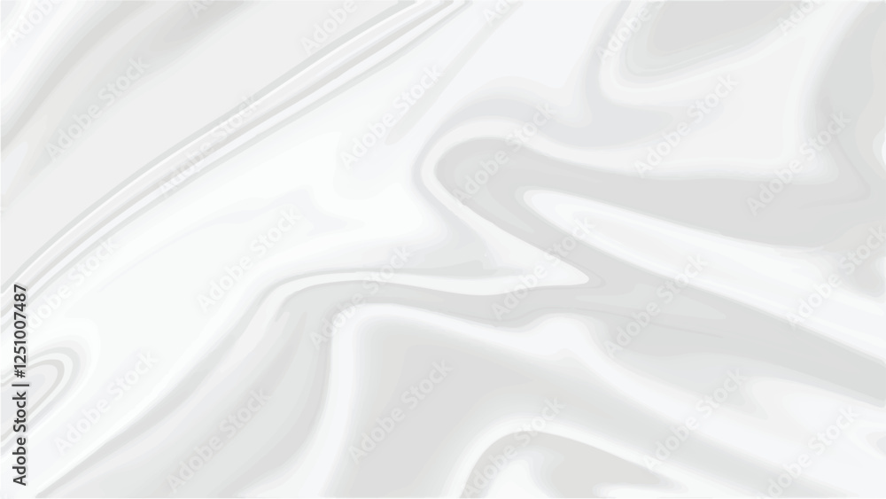 Abstract white and gray wave background vector abstract background overlap layer on bright space with waves decoration Abstract white and gray wave background vector abstract background overlap layer on bright space with waves decoration
