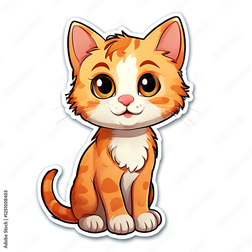 Refined Cat Silhouette – Minimalist Matte Decal with a Harmonious Blend of Color– Transparent Sticker with Expressive Details Refined Cat Silhouette – Minimalist Matte Decal with a Harmonious Blend of Color– Transparent Sticker with Expressive Details