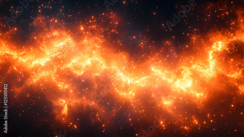 Wallpaper Mural Glowing cosmic plasma in the vast universe in space the Milky Way Galaxy in the vast universe Torontodigital.ca