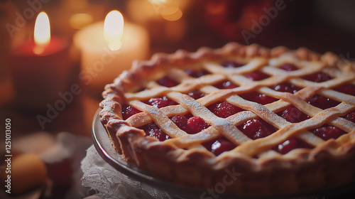Delicious sweet pie pictures

