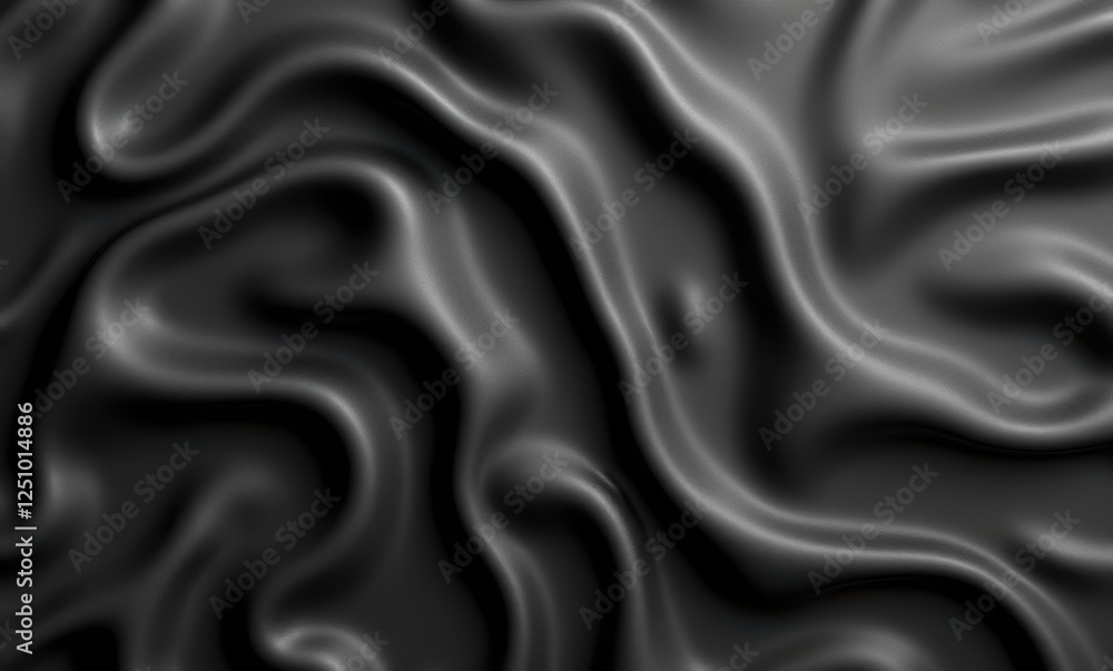 Elegant black fabric texture with smooth waves Elegant black fabric texture with smooth waves