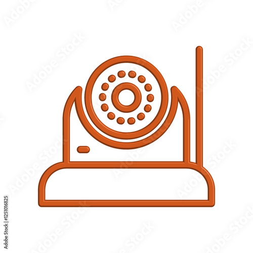 CCTV icon design template