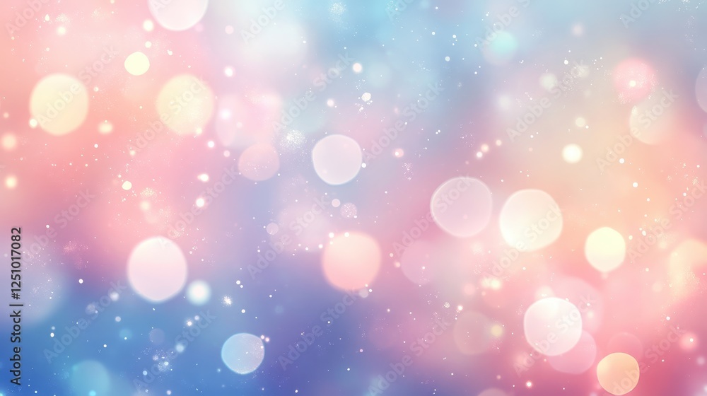Pastel Bokeh Background with Pink Blue and Orange Lights Pastel Bokeh Background with Pink Blue and Orange Lights