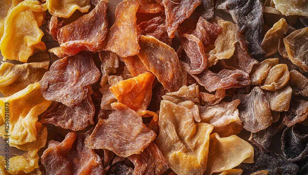 Mix of dried meat Jerky . From chicken , beef and pork. Beer snacks Mix of dried meat Jerky . From chicken , beef and pork. Beer snacks