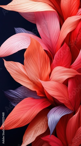 Abstract Floral Bloom.