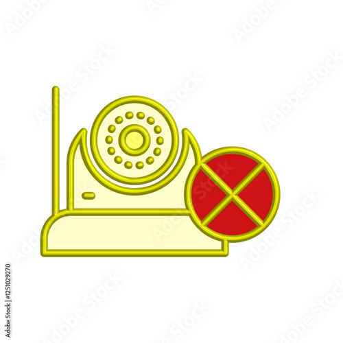 CCTV icon design template