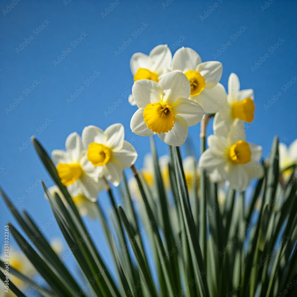 Fototapeta premium daffodils in spring