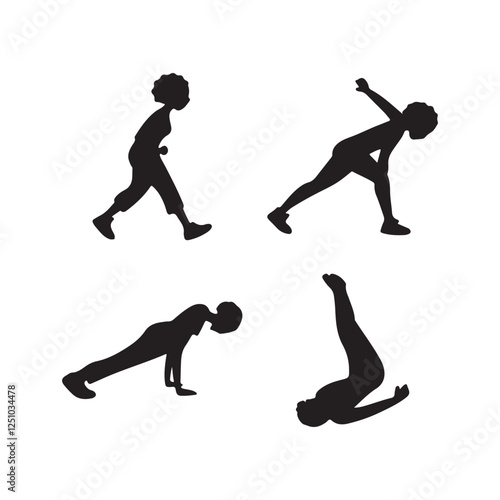 Set of Energy gym logo