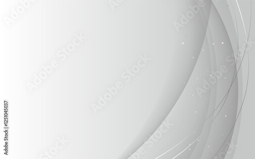 グラデーションウェーブの背景イラスト