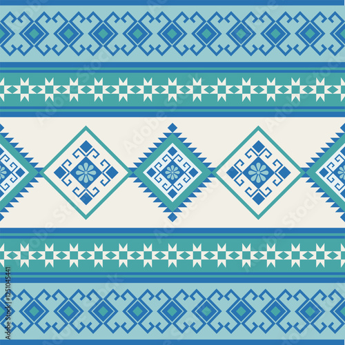 Ethnic geometric patterns according to the style of the individual