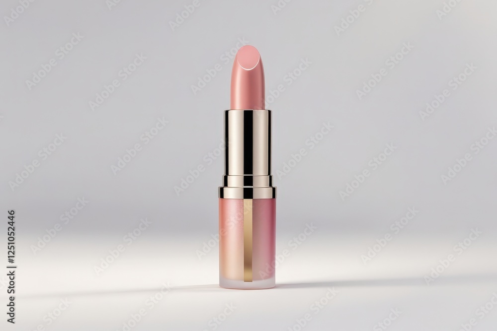 Cylindrical blush stick product mockup with soft focus and sleek minimalist design.
Cylindrical blush stick product mockup with soft focus and sleek minimalist design.