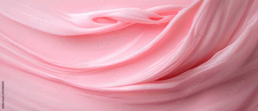Close-up of a pink fabric with a smooth and flowing texture. the fabric appears to be made of a soft, silky material and has a subtle sheen to it. Close-up of a pink fabric with a smooth and flowing texture. the fabric appears to be made of a soft, silky material and has a subtle sheen to it.